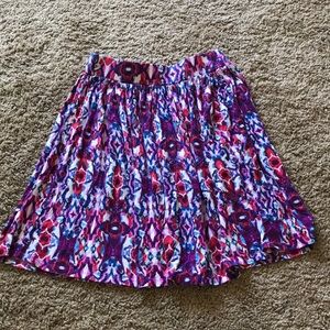 Loveeppelle multicolored skater skirt